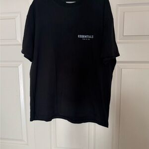 Essentials Black Short Sleeve Tee